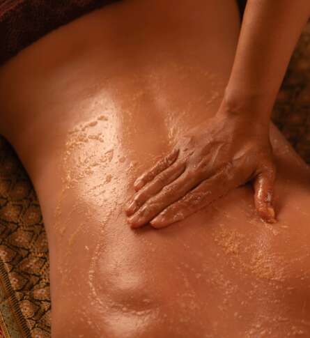 Soin bien-être Le gommage du corps